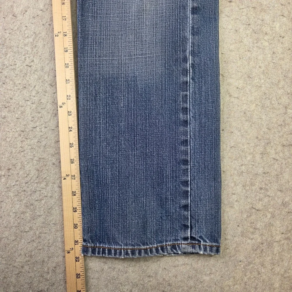 Levi's 559 Jeans Men's Size 34x32 Blue Fade Denim Straight Leg Fit‎ Distressed